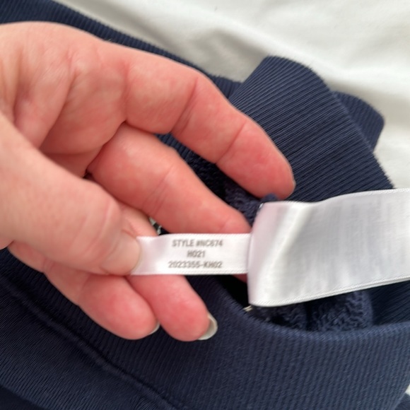 Madewell Airyterry Floral Embroidered Tapered Sweatpants Stitched-Pocket Edition - Picture 10 of 14